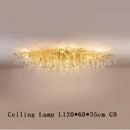 GobekUsa Crystal Drop Chandelier for Dining Living Room Bedroom Luxury Decor by Decorbites