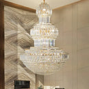 GobekUsa Crystal Duplex Decorative Luxury Lighting for Hotel Lobbies and Living Rooms