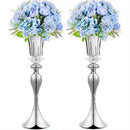 GobekUsa Crystal Flower Stand Set, 22" Tall Metal Vases