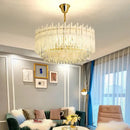 GobekUsa Crystal Glaze Ceiling Chandeliers: Nordic Luxury for Home Dining Room