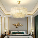 GobekUsa Crystal Glaze Ceiling Chandeliers: Nordic Luxury for Home Dining Room
