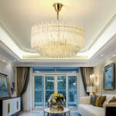 GobekUsa Crystal Glaze Ceiling Chandeliers: Nordic Luxury for Home Dining Room