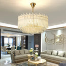 GobekUsa Crystal Glaze Ceiling Chandeliers: Nordic Luxury for Home Dining Room