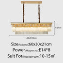 GobekUsa Crystal Gold Chandelier: Modern Living Room Bedroom Decor Lighting