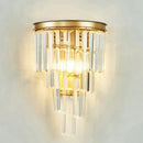 GobekUsa Crystal Gold Chandelier: Modern Living Room Bedroom Decor Lighting