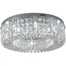 GobekUsa Crystal Gold Ceiling Light for Dining Room, LED Chandeliers Living Room Decoration