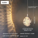 GobekUsa Crystal Jellyfish Chandelier: New Light Luxury Fawn Decorative Pendant