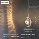 GobekUsa Crystal Jellyfish Chandelier: New Light Luxury Fawn Decorative Pendant