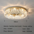 GobekUsa Crystal LED Ceiling Lights: Elegant Lighting Fixture for Living Room Bedroom Kitchen Decor