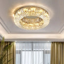 GobekUsa Crystal LED Ceiling Lights: Elegant Lighting Fixture for Living Room Bedroom Kitchen Decor