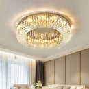 GobekUsa Crystal LED Ceiling Lights: Elegant Lighting Fixture for Living Room Bedroom Kitchen Decor