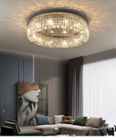 GobekUsa Crystal LED Chandelier Ceiling Light - Gold