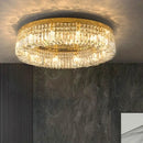 GobekUsa Crystal LED Chandelier Ceiling Light - Gold