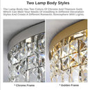 GobekUsa Crystal LED Chandelier Ceiling Light - Gold