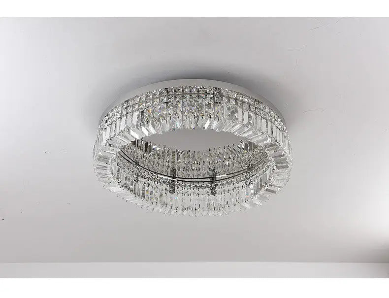 GobekUsa Crystal LED Chandelier Ceiling Light - Gold, photo 14 of 31