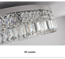 GobekUsa Crystal LED Chandelier Ceiling Light - Gold