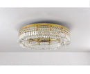 GobekUsa Crystal LED Chandelier Ceiling Light - Gold