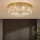 GobekUsa Crystal LED Chandelier Ceiling Light - Gold