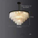 GobekUsa Crystal LED Chandelier: Minimalist Luxury Lighting for Dinning Table