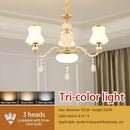 GobekUsa Crystal LED Pendant: Elegant Modern European Living Room Lighting