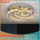 GobekUsa Crystal LED Sun Moon Chandelier Pendant Light for Living Dining Bedroom