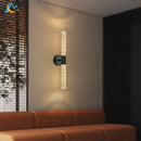 GobekUsa Crystal LED Wall Lamp for Bedroom and Living Room Decor