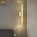 GobekUsa Crystal LED Wall Lamp for Bedroom and Living Room Decor