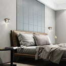 GobekUsa Crystal LED Wall Sconce: Modern Minimalist Bedroom Luxury Light