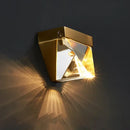 GobekUsa Crystal LED Wall Sconce: Modern Minimalist Bedroom Luxury Light