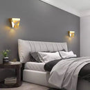 GobekUsa Crystal LED Wall Sconce: Modern Minimalist Bedroom Luxury Light