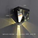 GobekUsa Crystal LED Wall Sconce: Modern Minimalist Bedroom Luxury Light