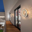 GobekUsa Crystal LED Wall Sconce: Modern Minimalist Lighting for Living Room, Bedroom, Hallway