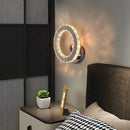 GobekUsa Crystal LED Wall Sconce: Modern Minimalist Lighting for Living Room, Bedroom, Hallway