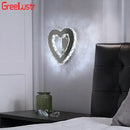 GobekUsa Crystal LED Wall Sconce: Modern Minimalist Lighting for Living Room, Bedroom, Hallway