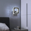 GobekUsa Crystal LED Wall Sconce: Modern Minimalist Lighting for Living Room, Bedroom, Hallway