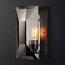 GobekUsa Crystal LED Wall Sconces - Retro Style Bedroom Living Room Wall Lamp