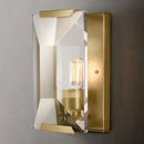 GobekUsa Crystal LED Wall Sconces - Retro Style Bedroom Living Room Wall Lamp
