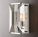 GobekUsa Crystal LED Wall Sconces - Retro Style Bedroom Living Room Wall Lamp