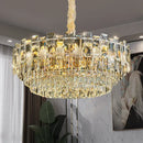 GobekUsa Crystal Light Chandelier: Luxury European Livingroom Lamp 2024 Collection