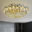 GobekUsa Crystal Light Chandelier: Luxury European Livingroom Lamp 2024 Collection
