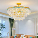 GobekUsa Crystal Light: Elegant Chandelier for Living Room, Dining Room & Bedroom