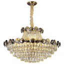GobekUsa Crystal Light Luxury Chandelier for Living Room Dining Bedroom