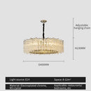 GobekUsa Crystal Light: Modern Elegant Lighting for Living Room, Dining Room, Bedroom