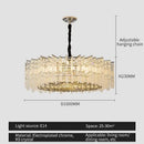 GobekUsa Crystal Light: Modern Elegant Lighting for Living Room, Dining Room, Bedroom