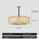GobekUsa Crystal Light: Modern Elegant Lighting for Living Room, Dining Room, Bedroom
