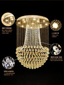 GobekUsa Crystal Light Modern Luxury Chandelier for Living Room Dining Aisle Foyer