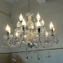 GobekUsa Crystal Light Road Guide Wedding Hall Candle Light European style Pendant