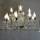 GobekUsa Crystal Light Road Guide Wedding Hall Candle Light European style Pendant
