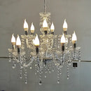 GobekUsa Crystal Light Road Guide Wedding Hall Candle Light European style Pendant