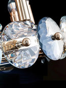 GobekUsa Crystal Living Room Chandelier: Luxury European Designer Lighting Fixtures